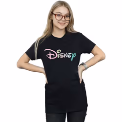 Disney - T-shirt - Femme (Noir)