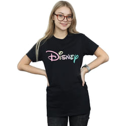 Disney - T-shirt - Femme (Noir)
