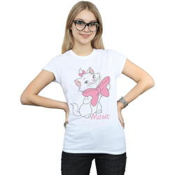 Disney - T-shirt ARISTOCATS BOW - Femme (Blanc)