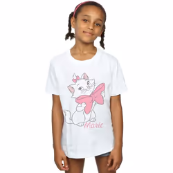 Disney - T-shirt ARISTOCATS BOW - Fille (Blanc)
