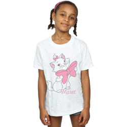 Disney - T-shirt ARISTOCATS BOW - Fille (Blanc)