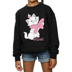 Disney - Sweat ARISTOCATS BOW - Fille (Noir)