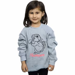 Disney - Sweat - Fille (Gris chiné)
