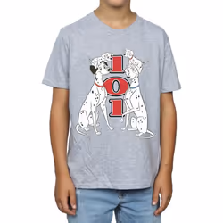 Disney - T-shirt DALMATIANS - Garçon (Gris chiné)
