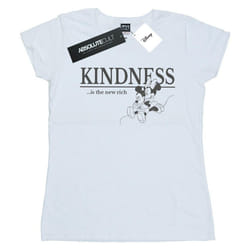 Disney - T-shirt KINDNESS IS RICH - Femme (Blanc)