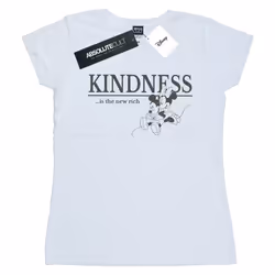 Disney - T-shirt KINDNESS IS RICH - Femme (Blanc)