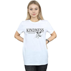 Disney - T-shirt KINDNESS IS RICH - Femme (Blanc)