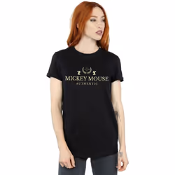 Disney - T-shirt AUTHENTIC - Femme (Noir)