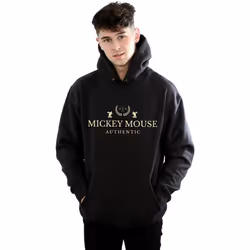 Disney - Sweat à capuche AUTHENTIC - Homme (Noir)
