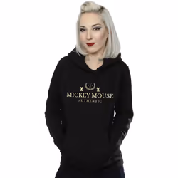 Disney - Sweat à capuche AUTHENTIC - Femme (Noir)