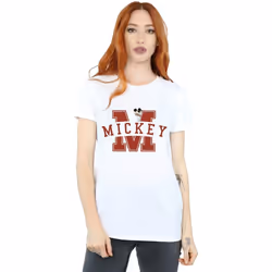 Disney - T-shirt - Femme (Blanc)