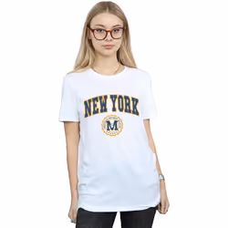 Disney - T-shirt NEW YORK - Femme (Blanc)