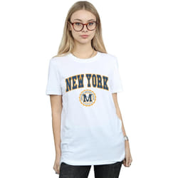 Disney - T-shirt NEW YORK - Femme (Blanc)