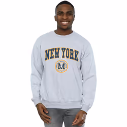 Disney - Sweat NEW YORK - Homme (Gris chiné)