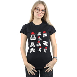 Disney - T-shirt - Femme (Noir)