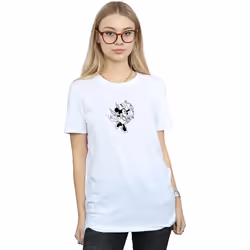Disney - T-shirt LOVE CHERUB - Femme (Blanc)