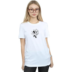 Disney - T-shirt LOVE CHERUB - Femme (Blanc)