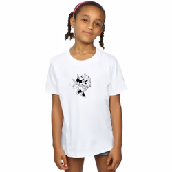 Disney - T-shirt LOVE CHERUB - Fille (Blanc)