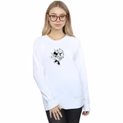 Disney - Sweat LOVE CHERUB - Femme (Blanc)