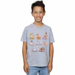 Disney - T-shirt LITTLE FRIENDS - Garçon (Gris chiné)