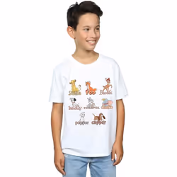 Disney - T-shirt LITTLE FRIENDS - Garçon (Blanc)