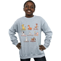 Disney - Sweat LITTLE FRIENDS - Garçon (Gris chiné)