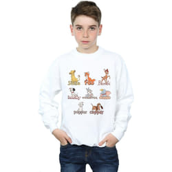 Disney - Sweat LITTLE FRIENDS - Garçon (Blanc)