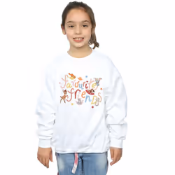 Disney - Sweat LITTLE FRIENDS FAVOURITE - Fille (Blanc)