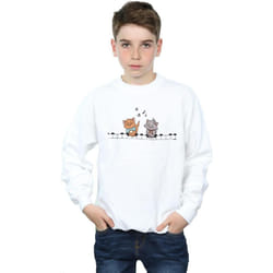 Disney - Sweat THE ARISTOCATS PIANO PLAYERS - Garçon (Blanc)