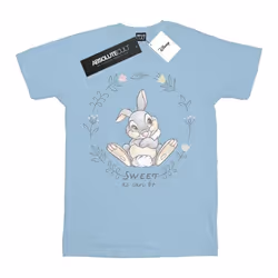 Disney - T-shirt SWEET AS CAN BE - Fille (Bleu clair)
