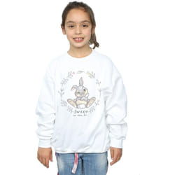 Disney - Sweat SWEET AS CAN BE - Fille (Blanc)