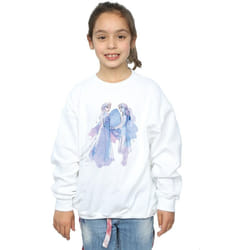 Disney - Sweat FROZEN - Fille (Blanc)