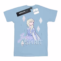 Disney - T-shirt FROZEN FREE SPIRIT - Fille (Bleu clair)