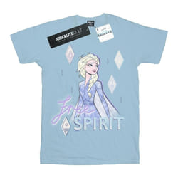 Disney - T-shirt FROZEN FREE SPIRIT - Fille (Bleu clair)