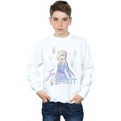 Disney - Sweat FROZEN FREE SPIRIT - Garçon (Blanc)