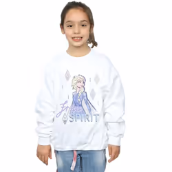Disney - Sweat FROZEN FREE SPIRIT - Fille (Blanc)