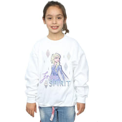 Disney - Sweat FROZEN FREE SPIRIT - Fille (Blanc)