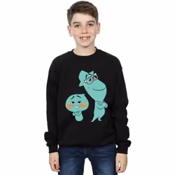 Disney - Sweat SOUL BUDDIES FOREVER - Garçon (Noir)