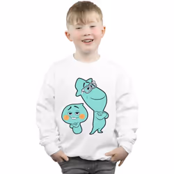 Disney - Sweat SOUL BUDDIES FOREVER - Garçon (Blanc)