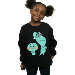 Disney - Sweat SOUL BUDDIES FOREVER - Fille (Noir)