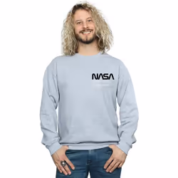 NASA - Sweat JOHNSON - Homme (Gris chiné)