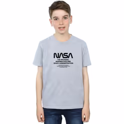 NASA - T-shirt - Garçon (Gris chiné)