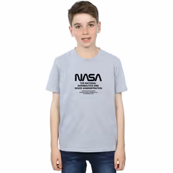 NASA - T-shirt - Garçon (Gris chiné)