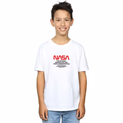 NASA - T-shirt - Garçon (Blanc)