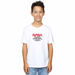 NASA - T-shirt - Garçon (Blanc)