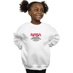 NASA - Sweat - Fille (Blanc)
