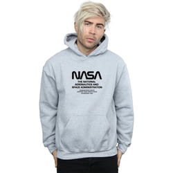 NASA - Sweat à capuche - Homme (Gris chiné)
