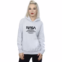 NASA - Sweat à capuche - Femme (Gris chiné)