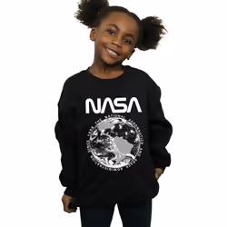 NASA - Sweat - Fille (Noir)