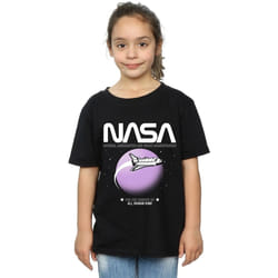 NASA - T-shirt SHUTTLE ORBIT - Fille (Noir)